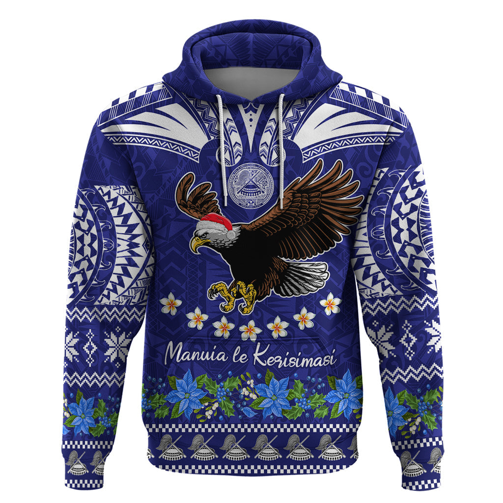 American Samoa Christmas Hoodie Manuia le Kerisimasi Polynesian Tribal LT9