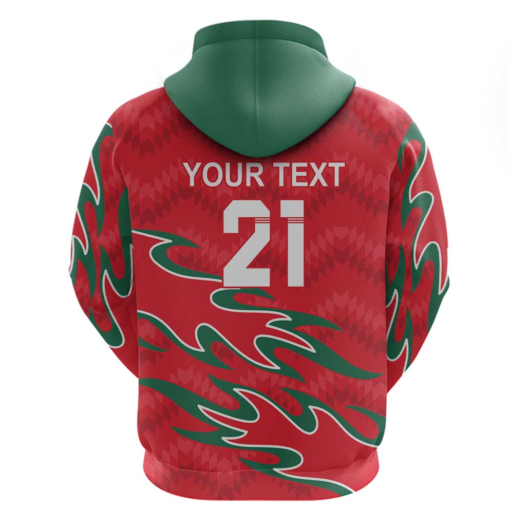 Custom Oman Cricket Hoodie 2016 Vintage Away Retro LT9