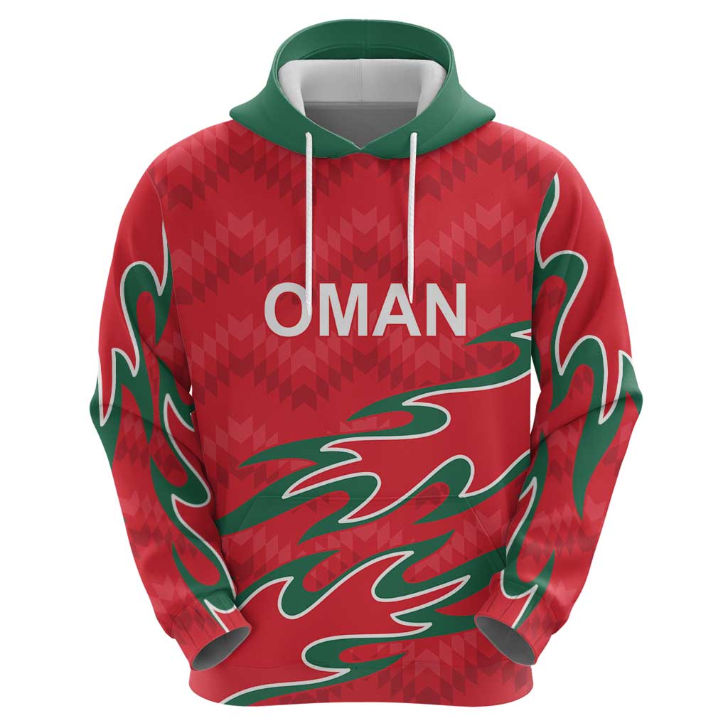Custom Oman Cricket Hoodie 2016 Vintage Away Retro LT9
