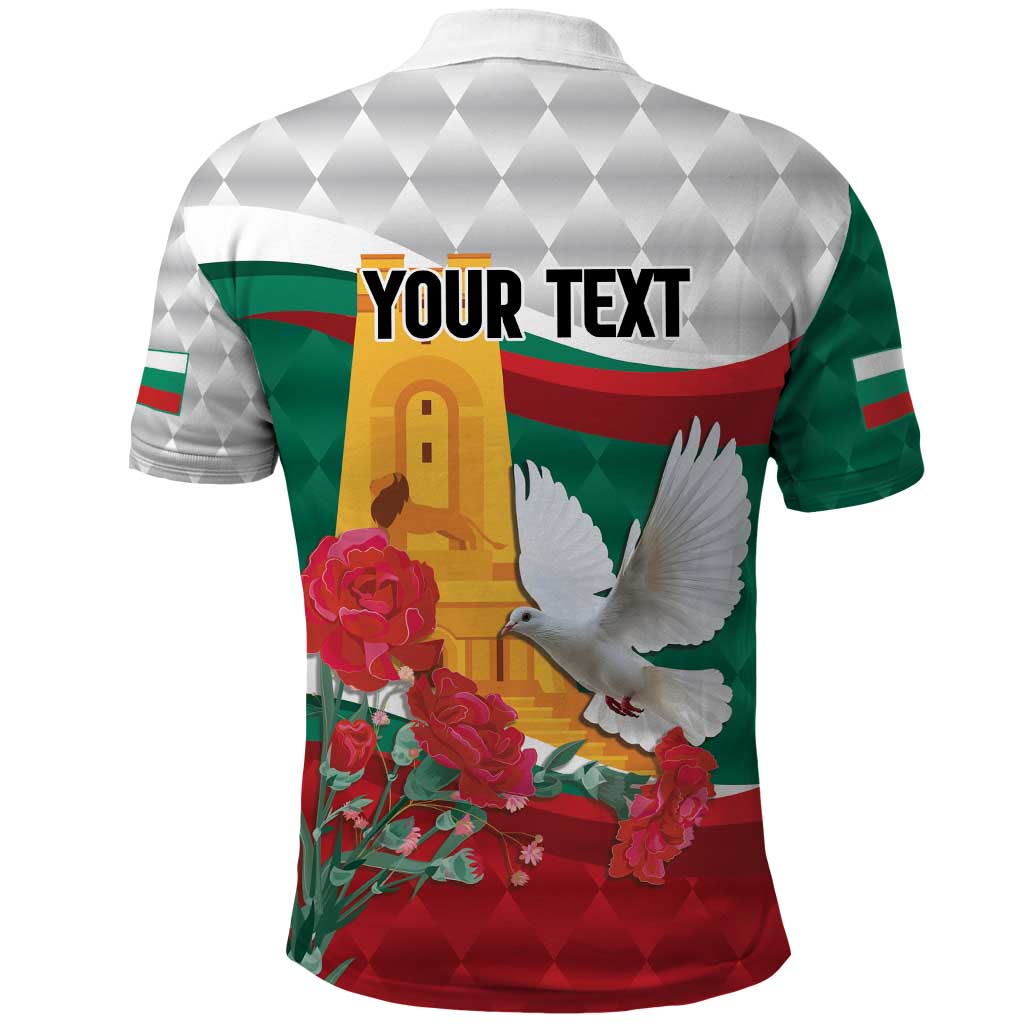 Bulgaria Liberation Personalized Polo Shirt Suedinenieto Pravi Silata LT9