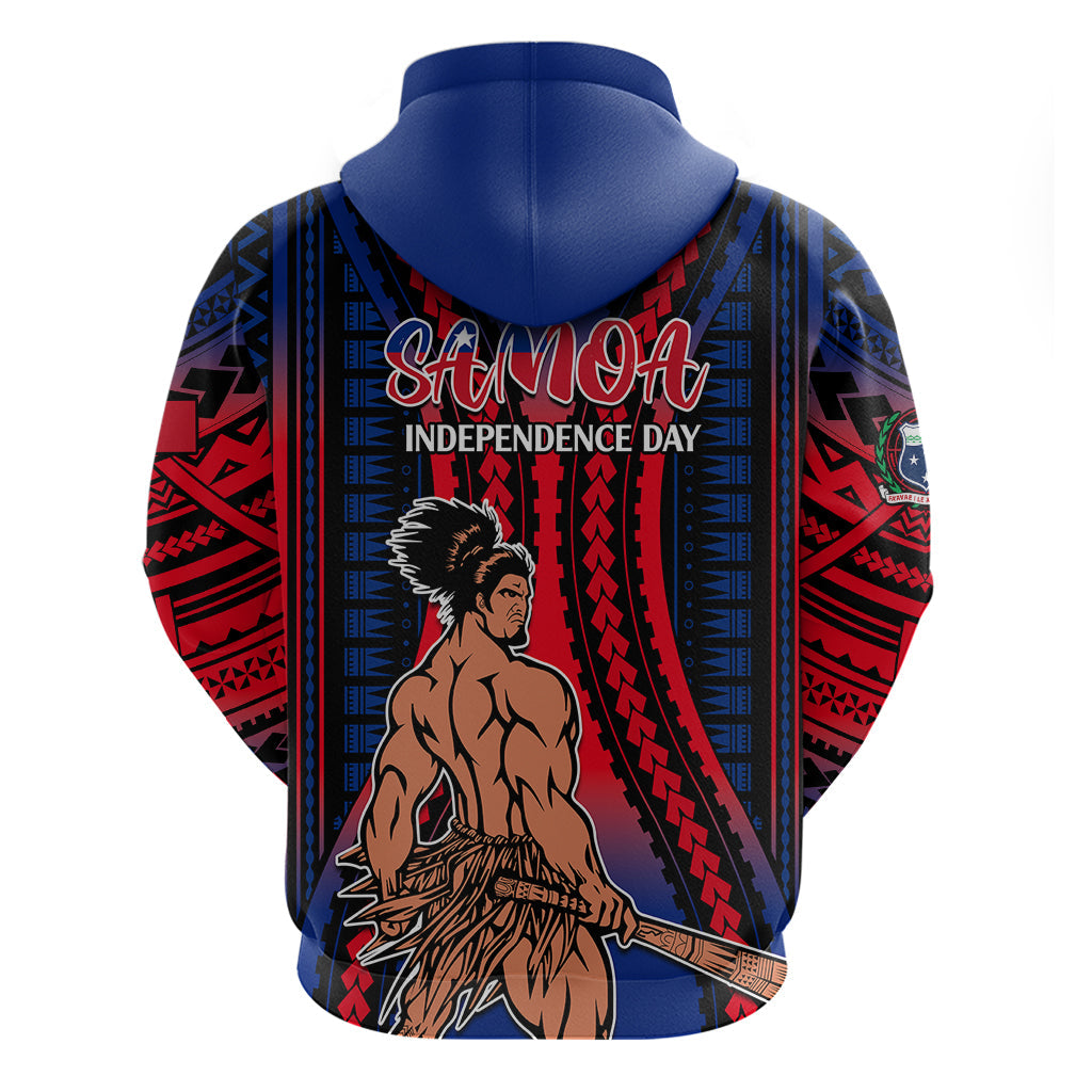 Polynesian Samoa Independence Day Hoodie Polynesian Pacific Tribal LT9