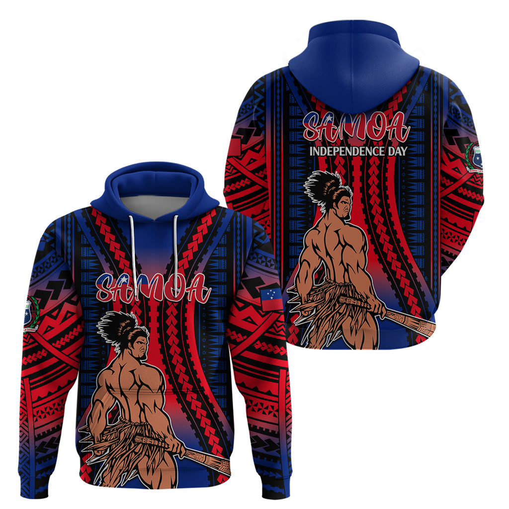 Polynesian Samoa Independence Day Hoodie Polynesian Pacific Tribal LT9