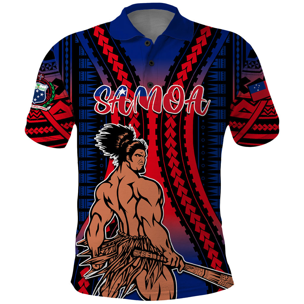 Custom Polynesian Samoa Independence Day Polo Shirt Polynesian Pacific Tribal LT9