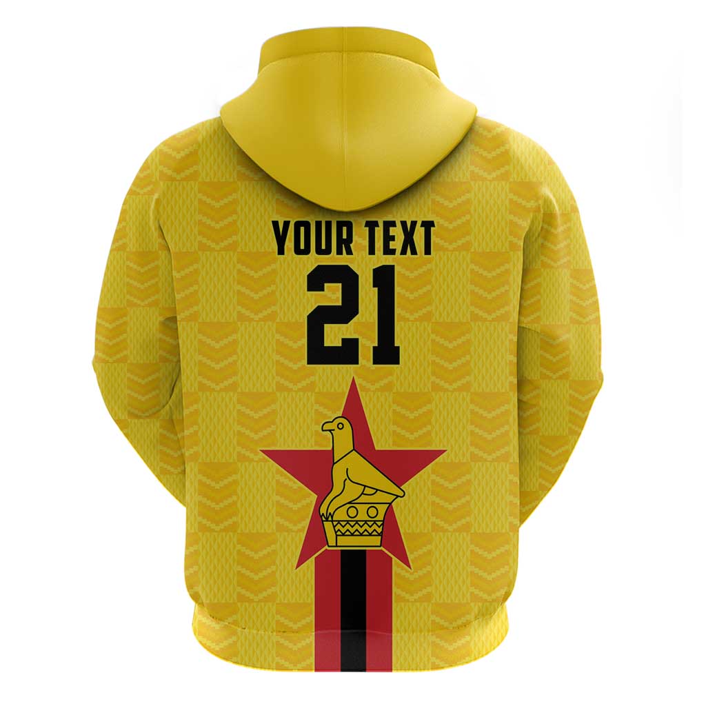 Zimbabwe Football Custom Hoodie The Warriors with Zimbabwe Bird LT9