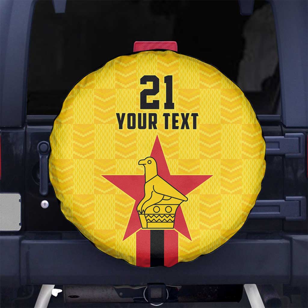 Zimbabwe Football Custom Spare Tire Cover The Warriors with Zimbabwe Bird LT9