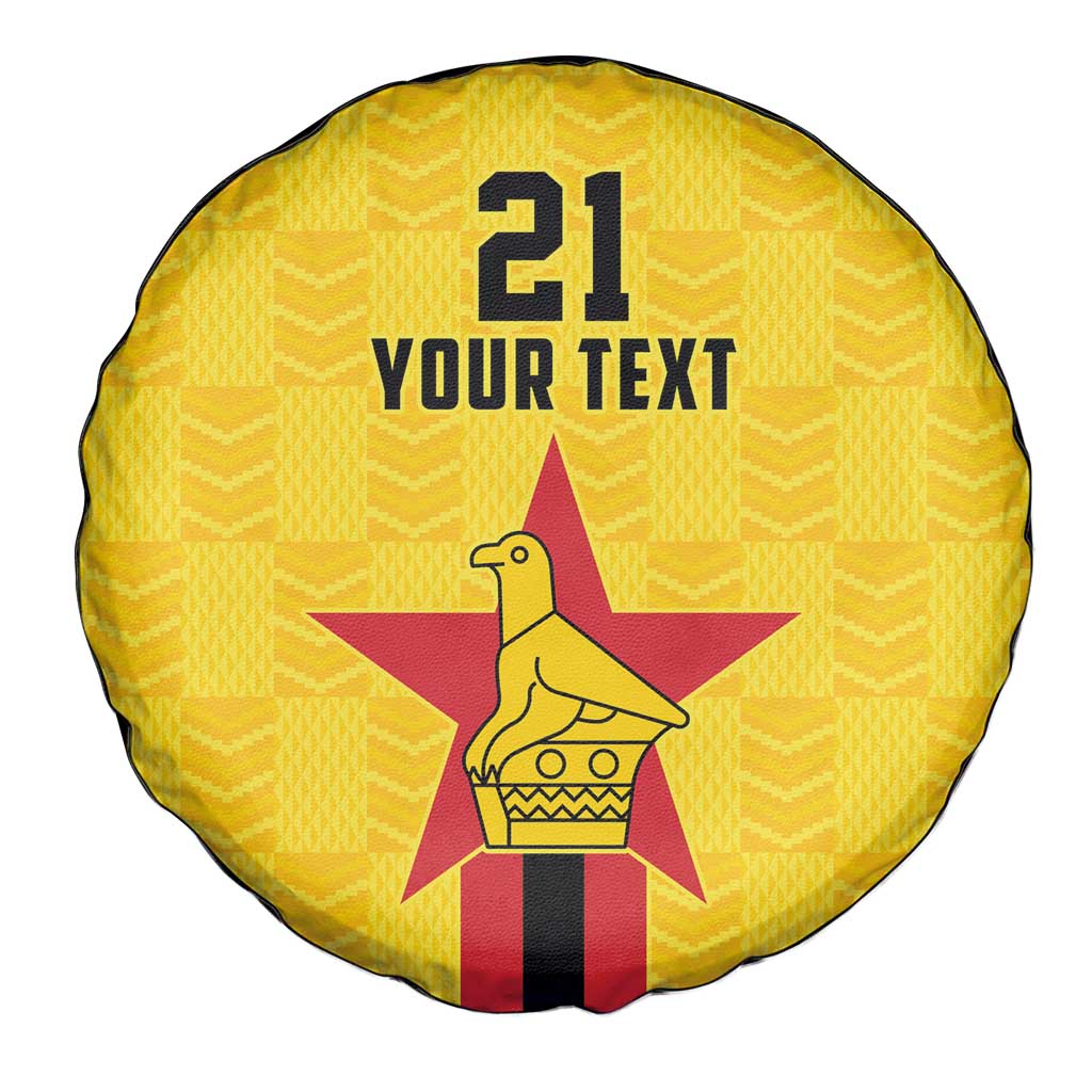 Zimbabwe Football Custom Spare Tire Cover The Warriors with Zimbabwe Bird LT9