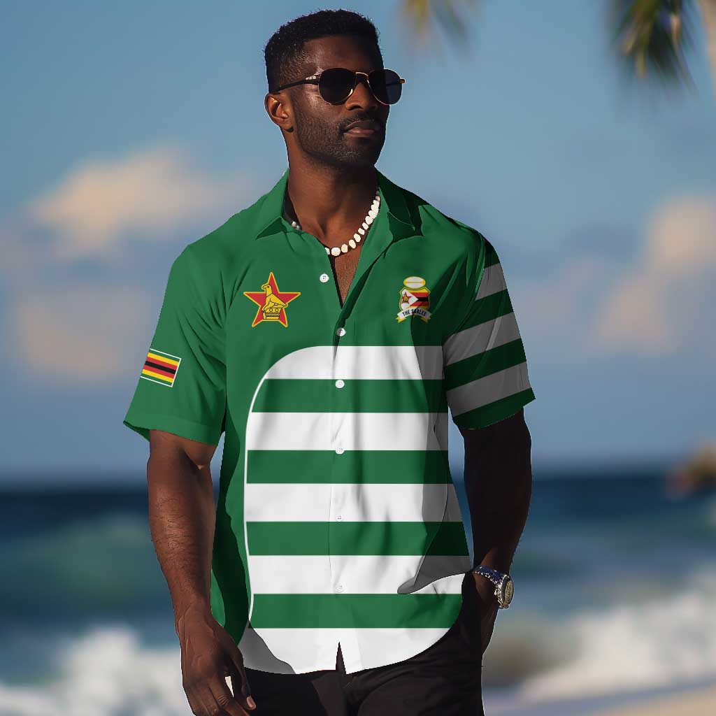 Zimbabwe Rugby History Champion Hawaiian Shirt One For The History Sables LT9