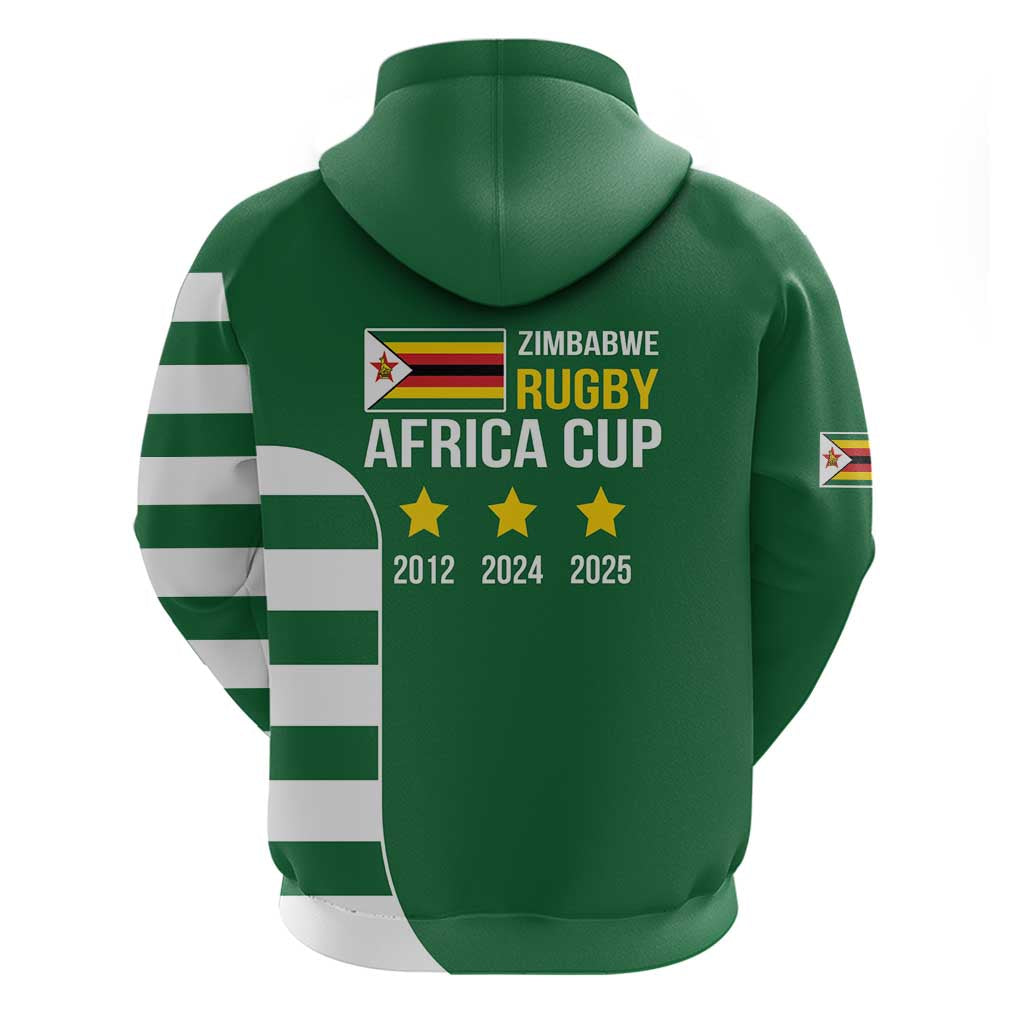 Zimbabwe Rugby Hoodie One For The History Sables LT9