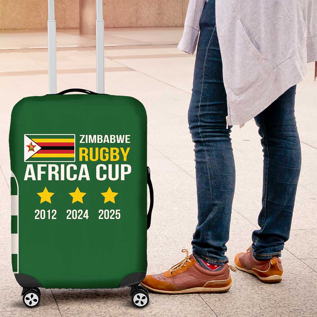 Zimbabwe Rugby Luggage Cover One For The History Sables LT9