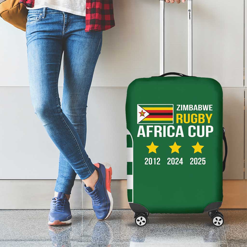 Zimbabwe Rugby Luggage Cover One For The History Sables LT9