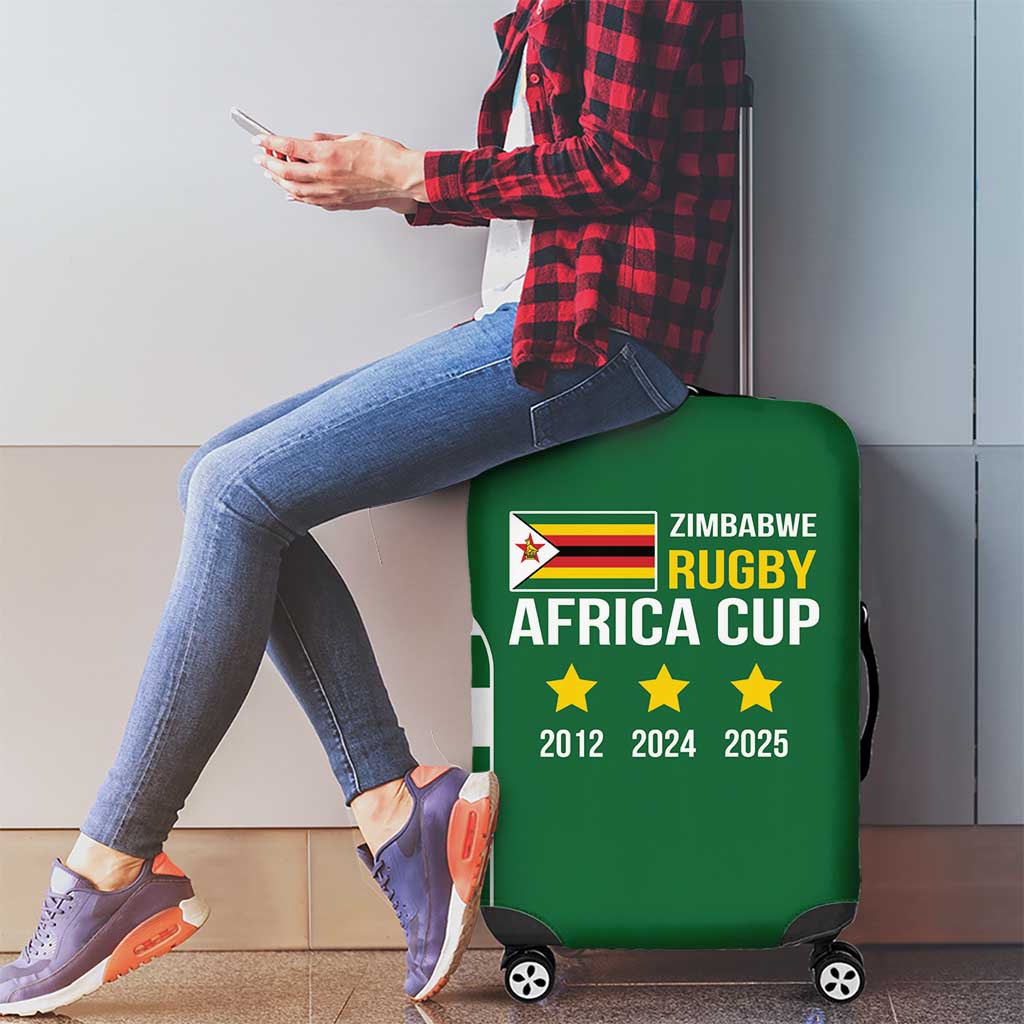 Zimbabwe Rugby Luggage Cover One For The History Sables LT9