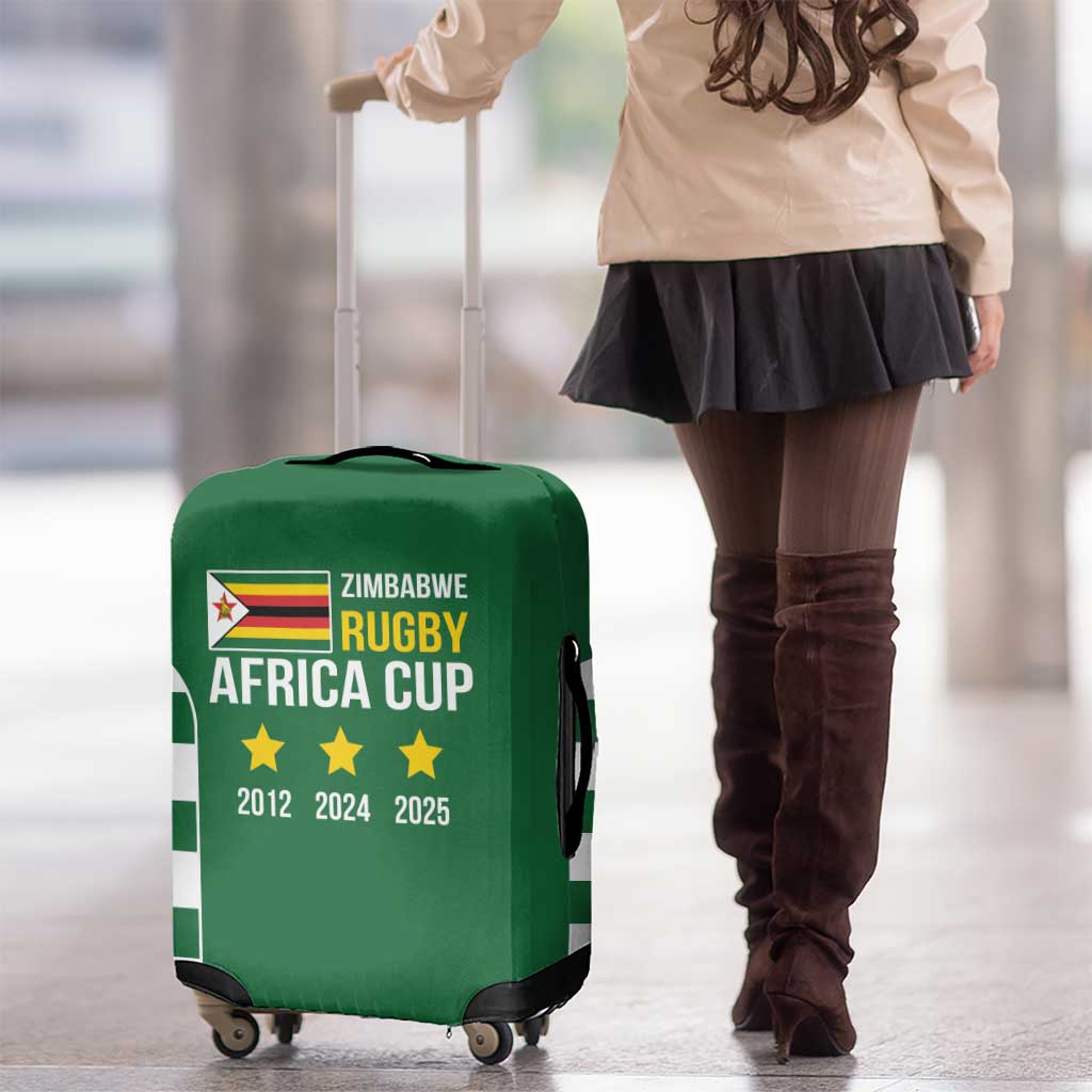 Zimbabwe Rugby Luggage Cover One For The History Sables LT9
