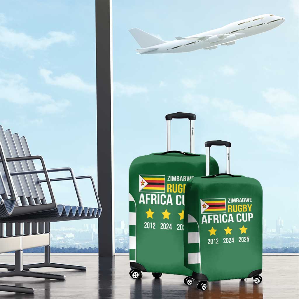 Zimbabwe Rugby Luggage Cover One For The History Sables LT9