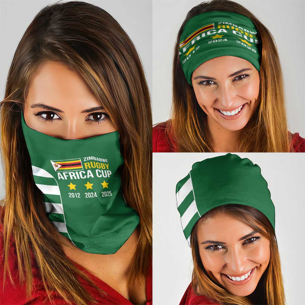 Zimbabwe Rugby Neck Gaiter One For The History Sables LT9