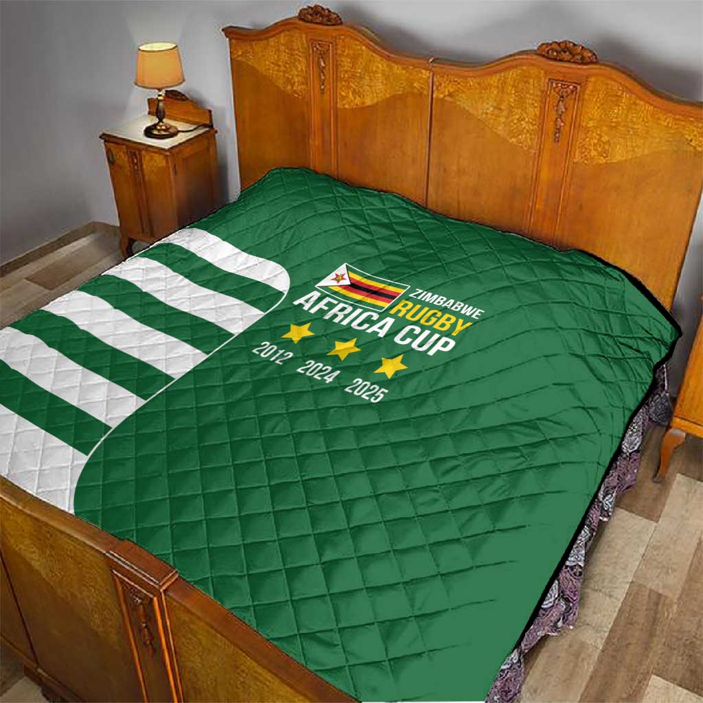 Zimbabwe Rugby History Champion Quilt One For The History Sables LT9