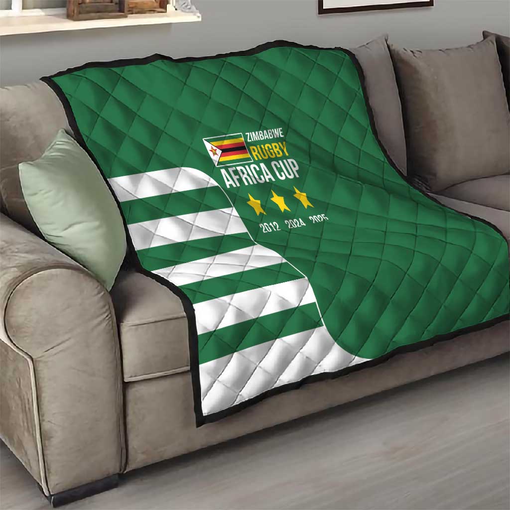 Zimbabwe Rugby History Champion Quilt One For The History Sables LT9