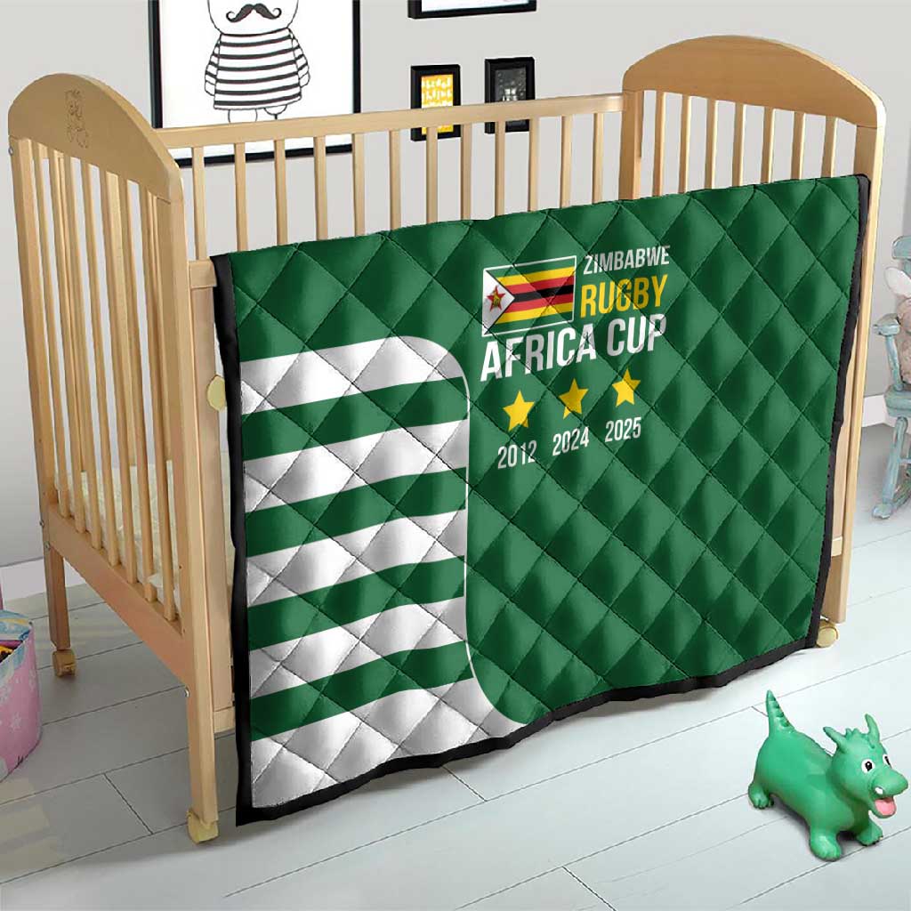 Zimbabwe Rugby History Champion Quilt One For The History Sables LT9