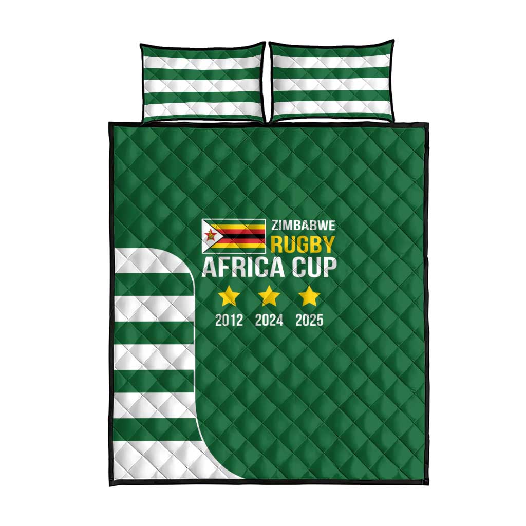 Zimbabwe Rugby History Champion Quilt Bed Set One For The History Sables LT9