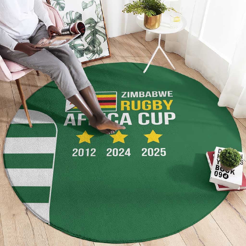 Zimbabwe Rugby History Champion Round Carpet One For The History Sables LT9