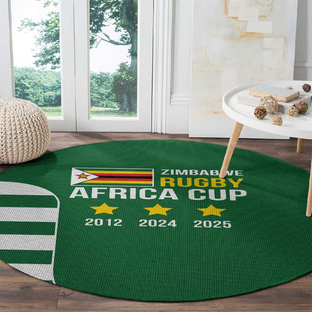 Zimbabwe Rugby History Champion Round Carpet One For The History Sables LT9