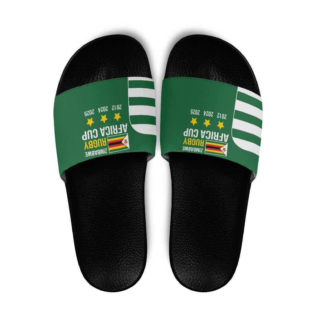 Zimbabwe Rugby Slide Sandals One For The History Sables LT9