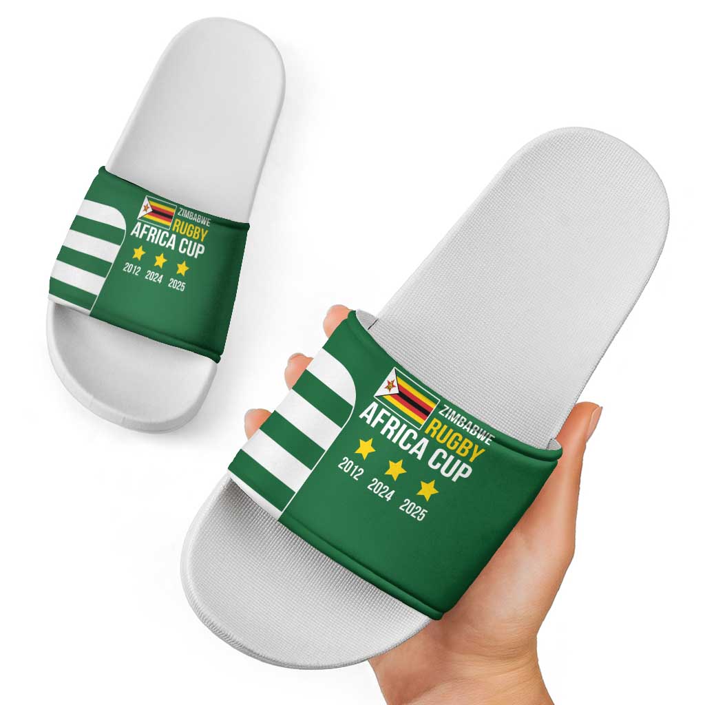 Zimbabwe Rugby Slide Sandals One For The History Sables LT9