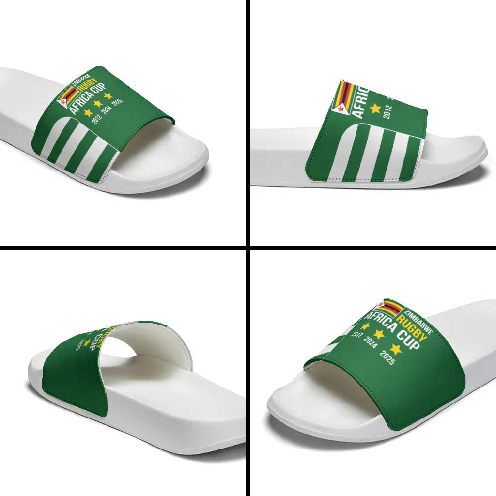 Zimbabwe Rugby Slide Sandals One For The History Sables LT9