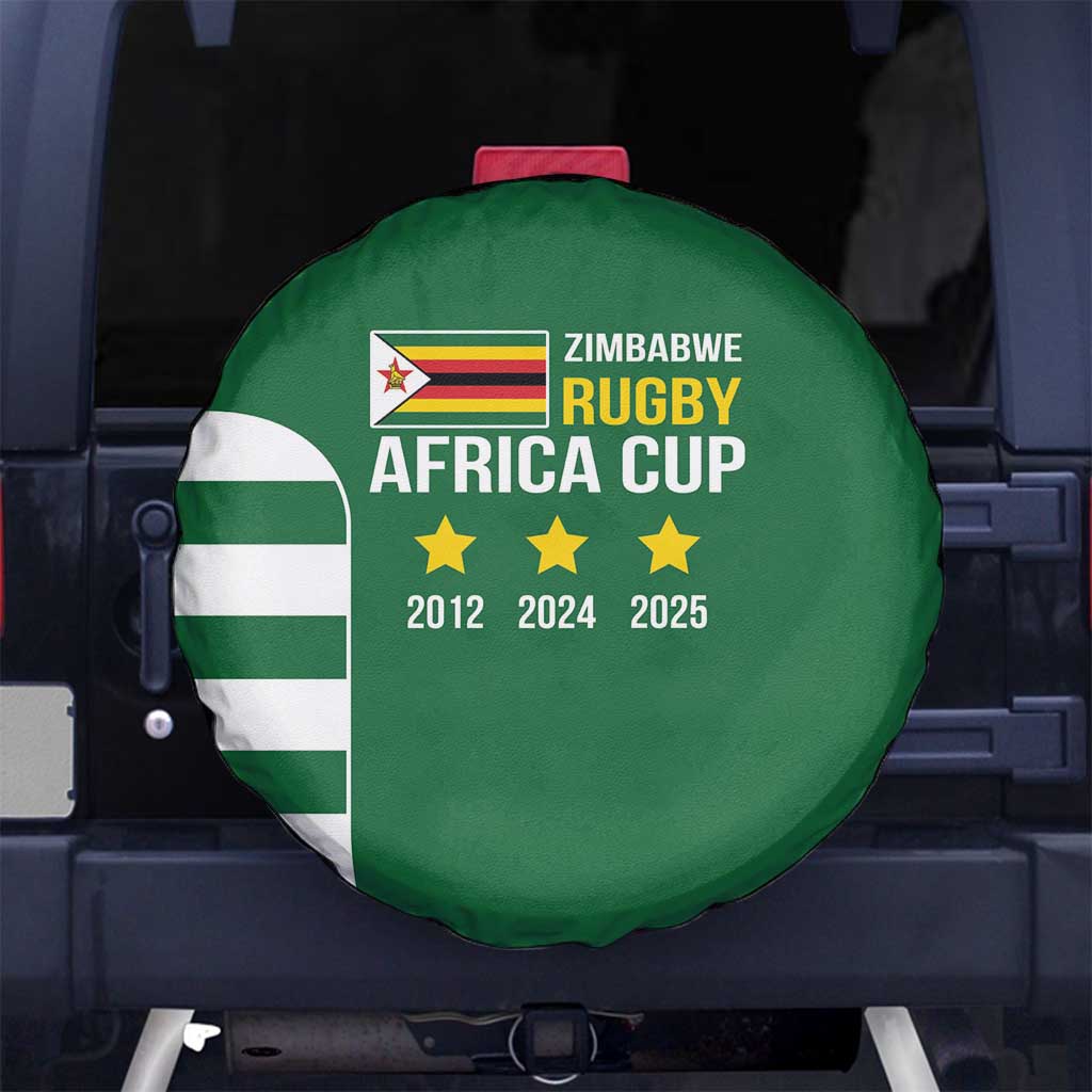 Zimbabwe Rugby Spare Tire Cover One For The History Sables LT9