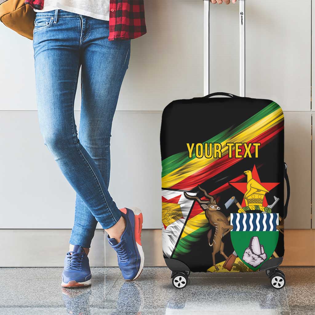 Zimbabwe Wings Flag Luggage Cover Proudly Zimbabwean LT9