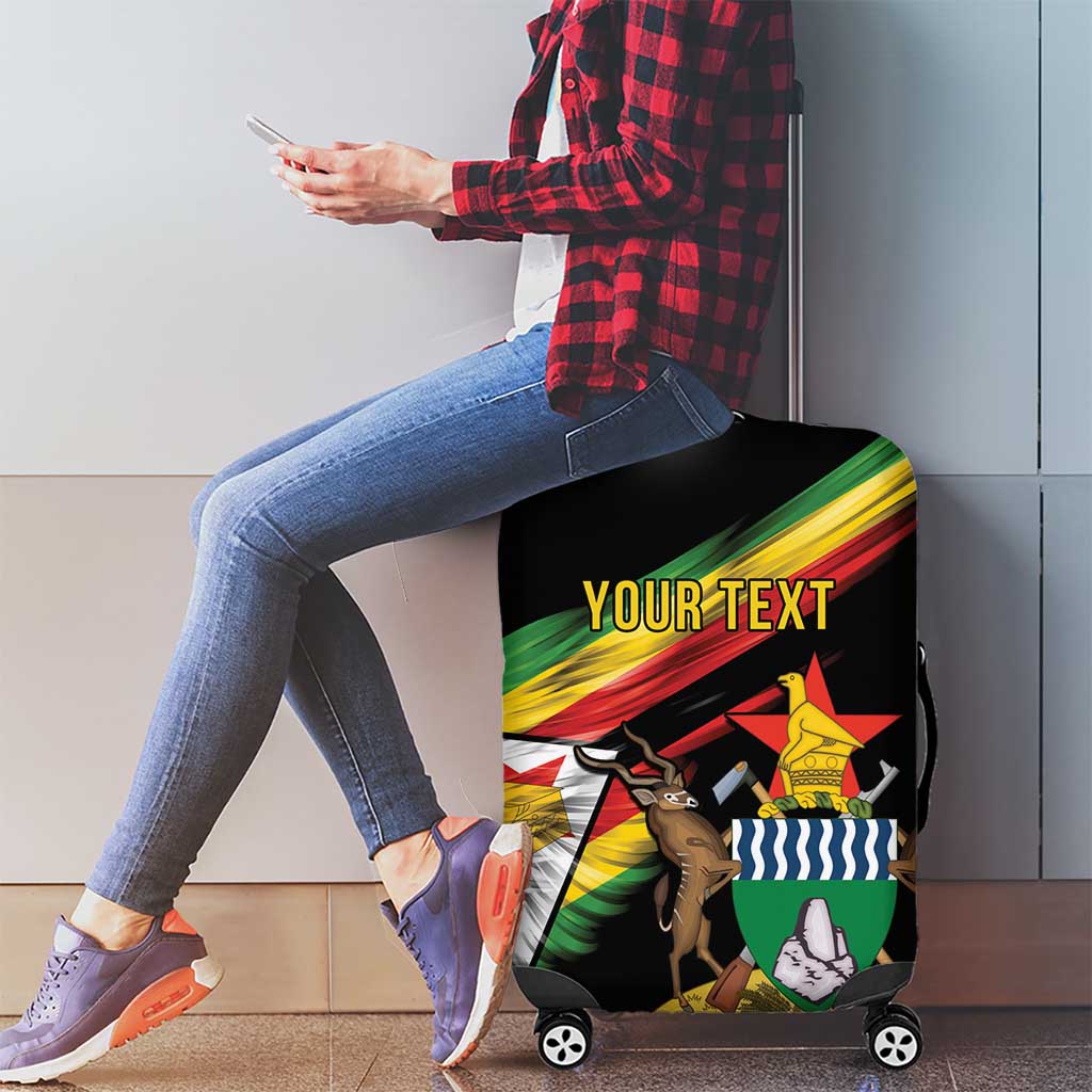 Zimbabwe Wings Flag Luggage Cover Proudly Zimbabwean LT9