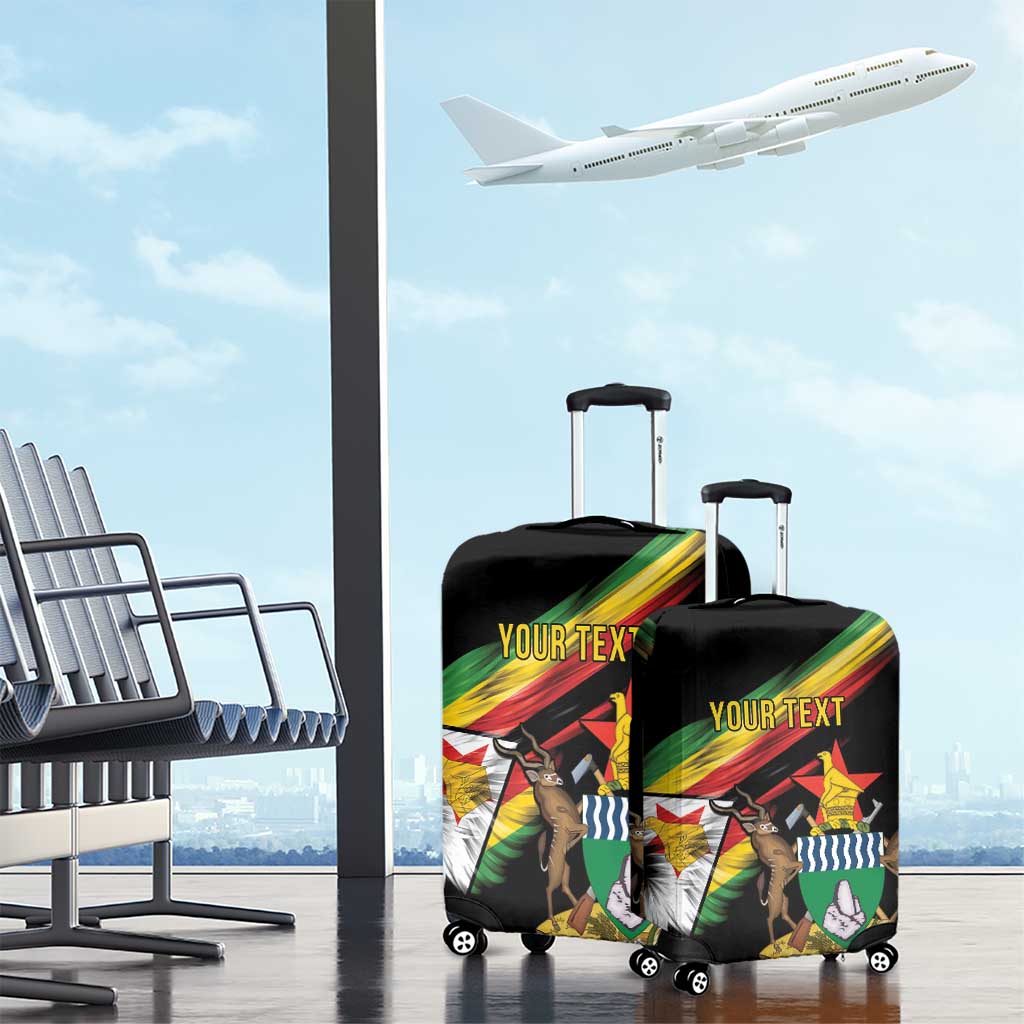 Zimbabwe Wings Flag Luggage Cover Proudly Zimbabwean LT9