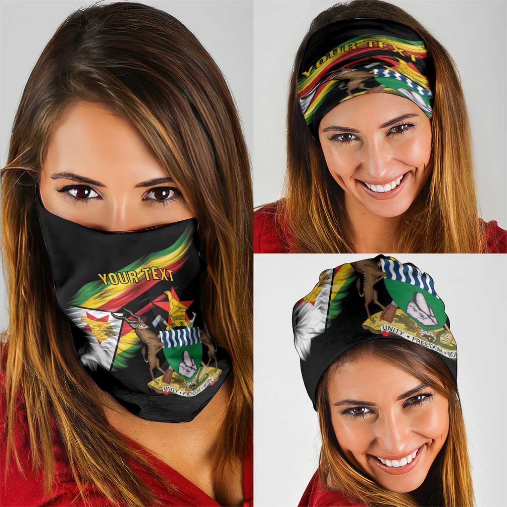 Zimbabwe Wings Flag Neck Gaiter Proudly Zimbabwean LT9