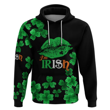 Kiss Me Im Irish St Patricks Day Hoodie LT9