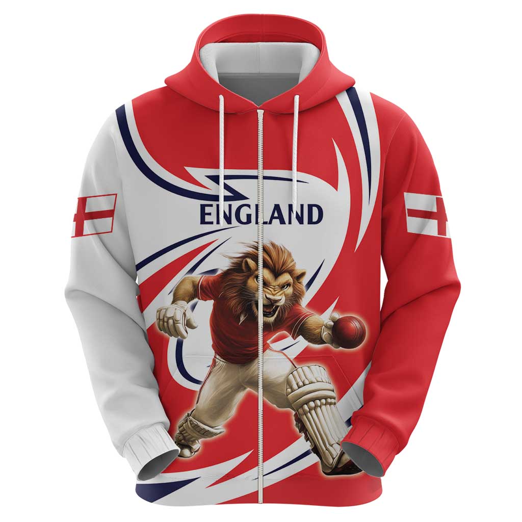 England Lion Mascot Cricket Custom Hoodie Unique Pattern LT9