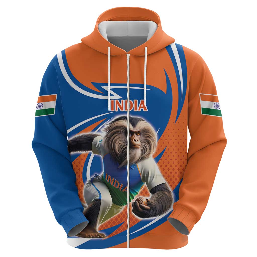 Indian Nilgiri Langur Cricket Custom Hoodie Unique Pattern LT9