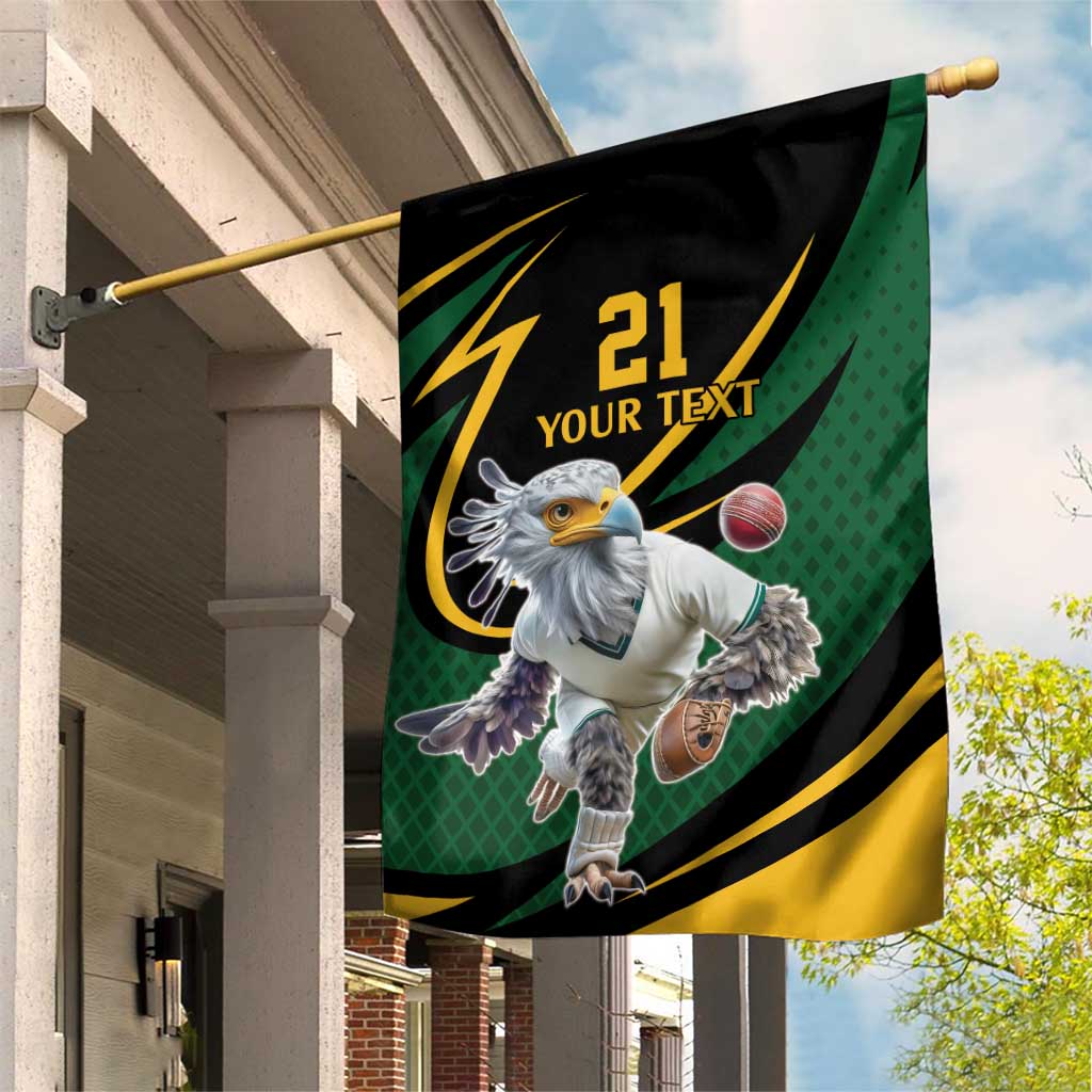 Secretary Bird South Africa Cricket Custom Garden Flag Unique Pattern LT9