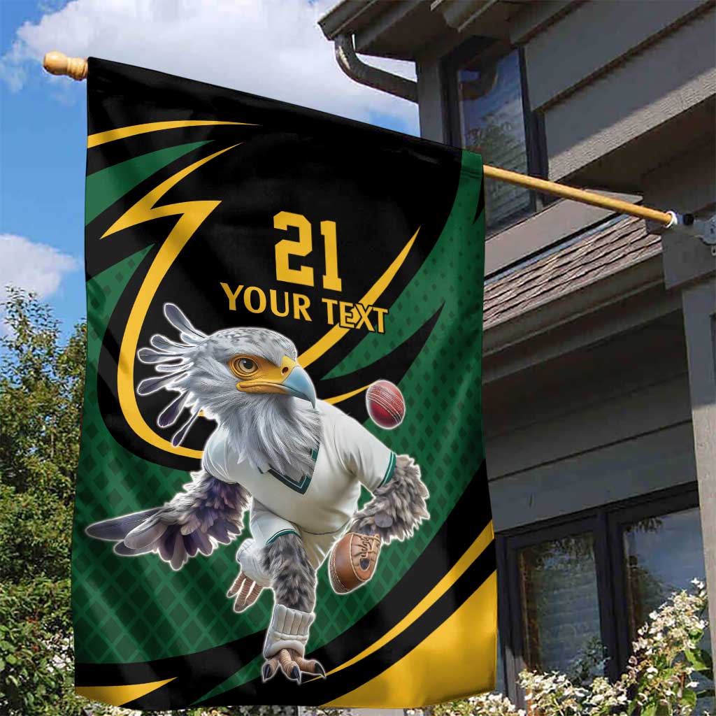 Secretary Bird South Africa Cricket Custom Garden Flag Unique Pattern LT9