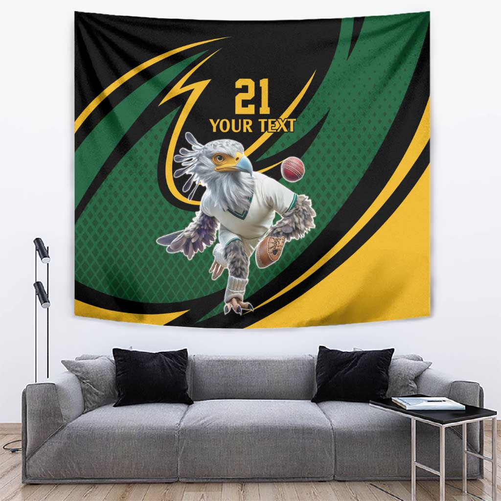 Secretary Bird South Africa Cricket Custom Tapestry Unique Pattern LT9