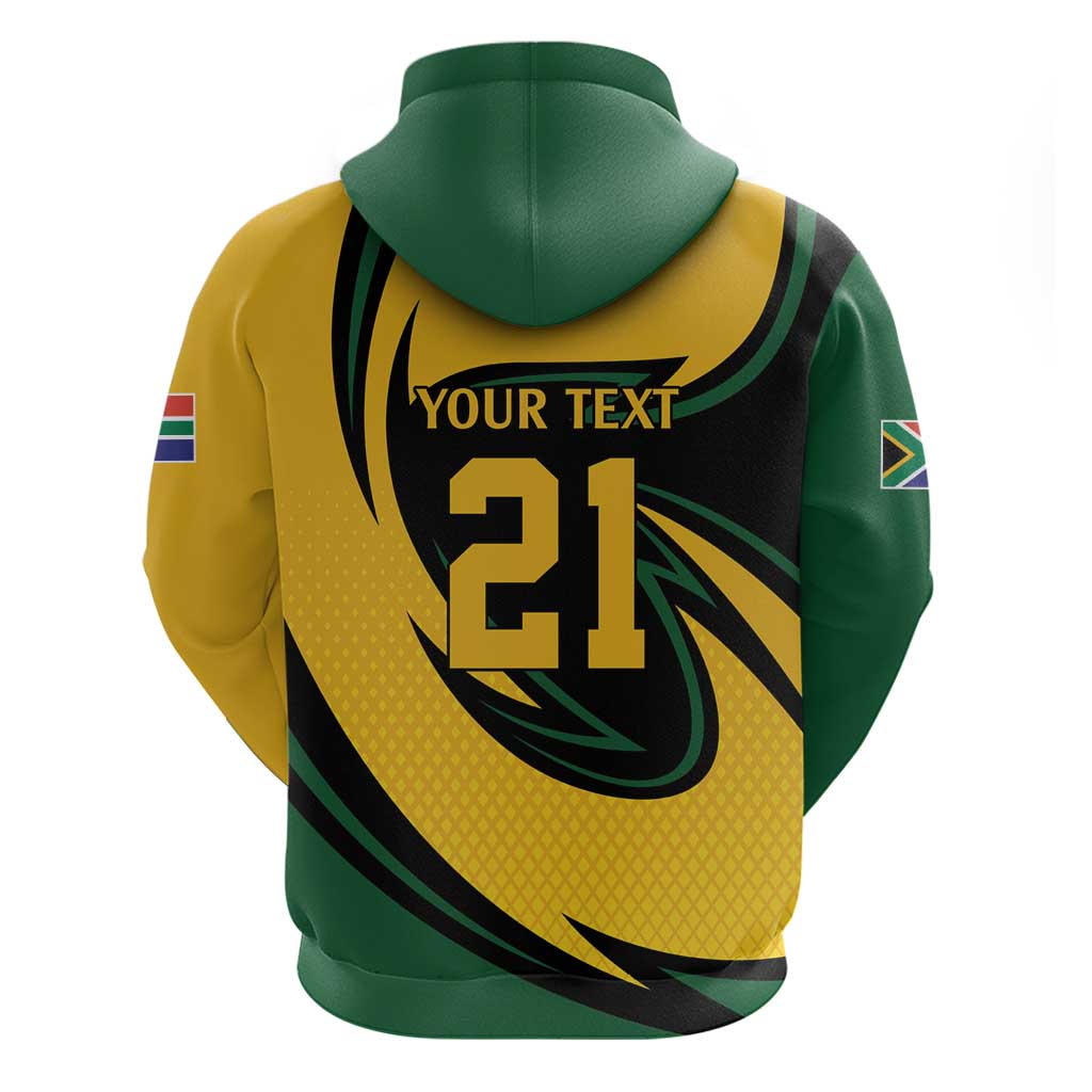 South African Springbok Cricket Custom Hoodie Unique Pattern LT9