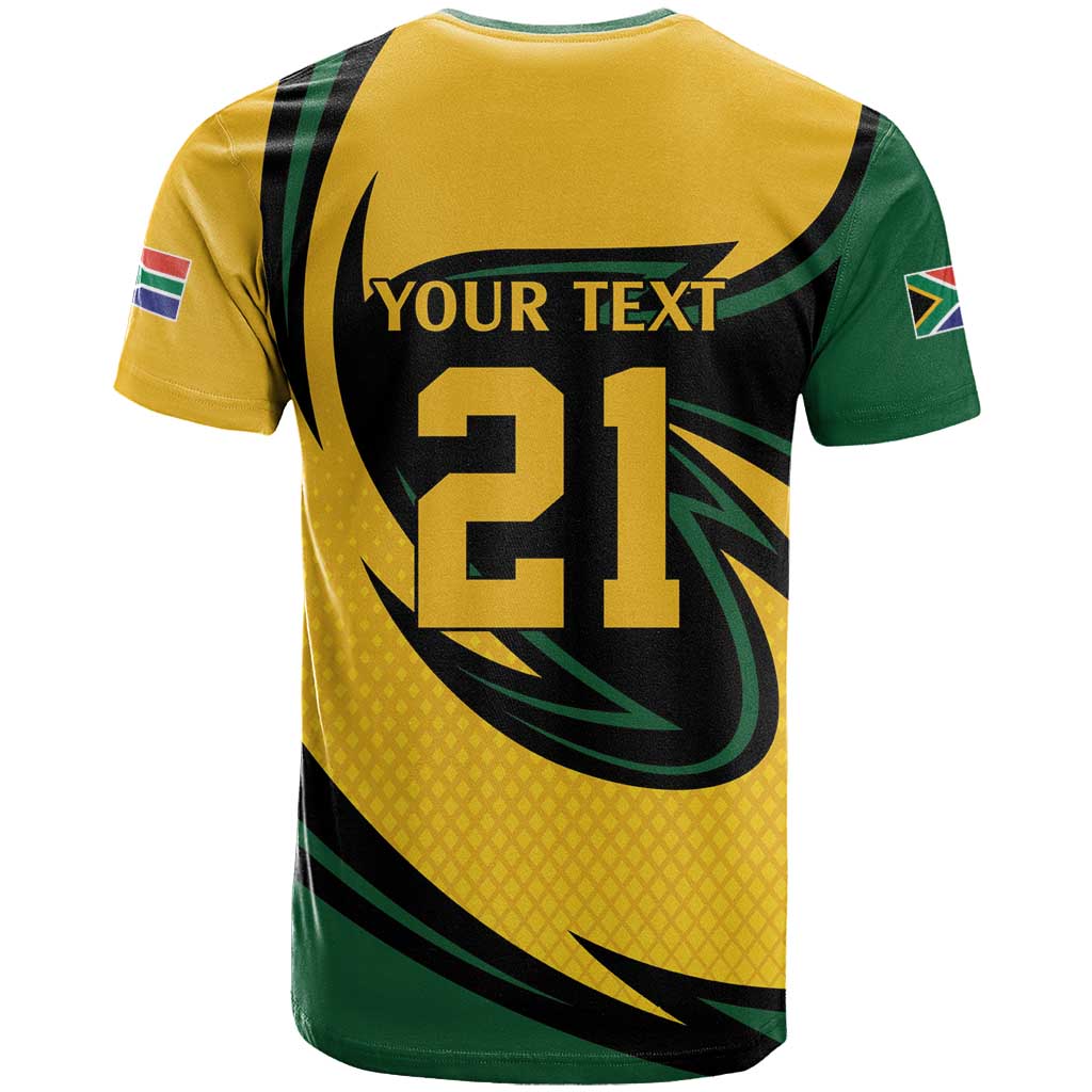 Springbok South Africa Cricket Custom T shirt Unique Pattern LT9