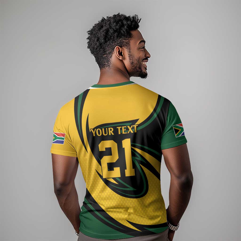 Springbok South Africa Cricket Custom T shirt Unique Pattern LT9
