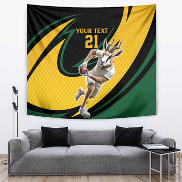 Springbok South Africa Cricket Custom Tapestry Unique Pattern LT9