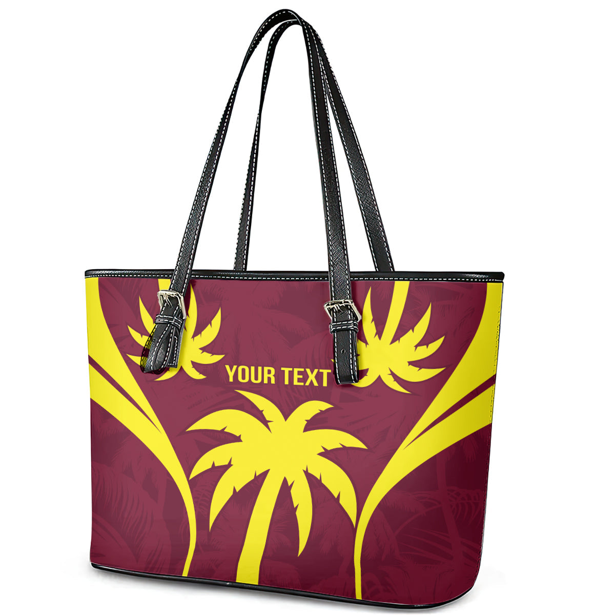 West Indies Cricket World Cup 2024 Leather Tote Bag Windies Make Champions LT9