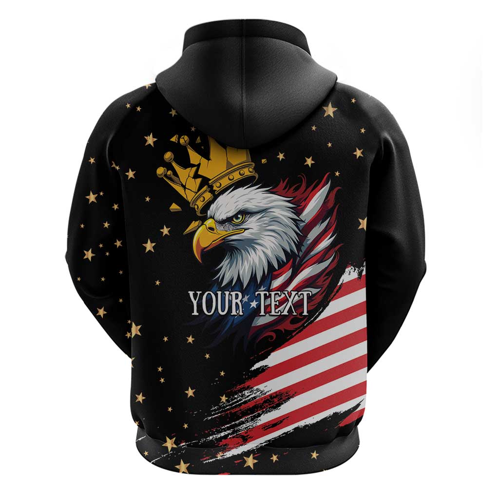 No Kings In America Since 1776 Hoodie We The People USA Flag LT9