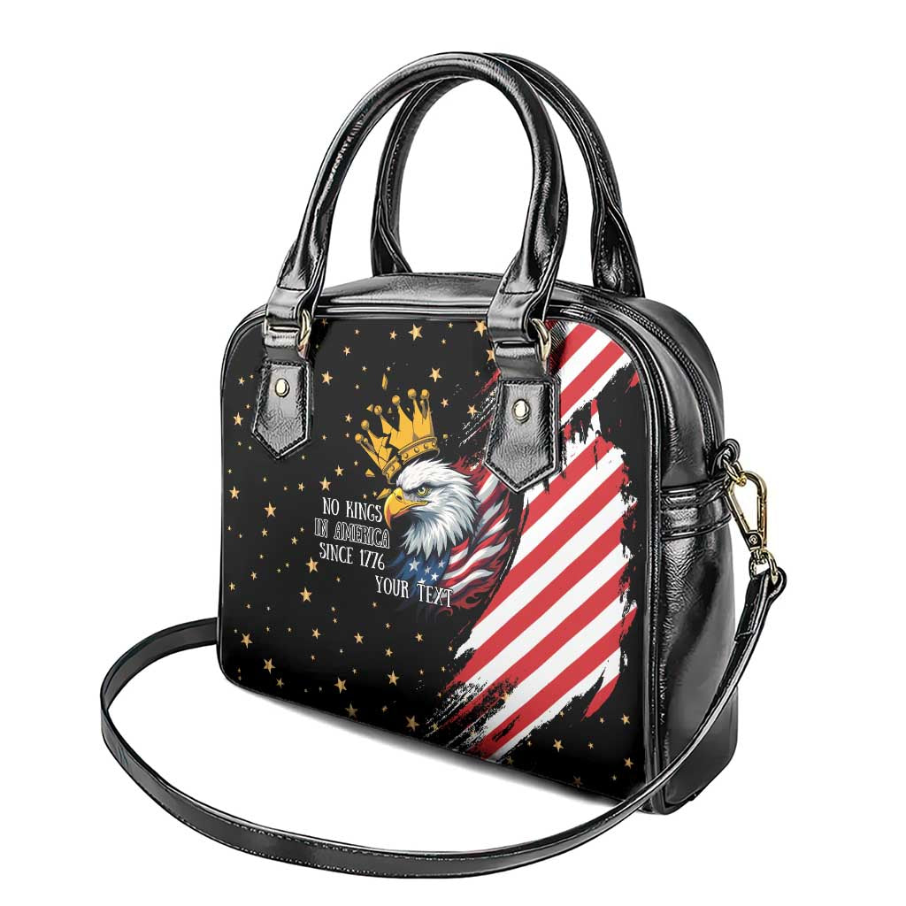 No Kings In America Since 1776 Shoulder Handbag We The People USA Flag LT9