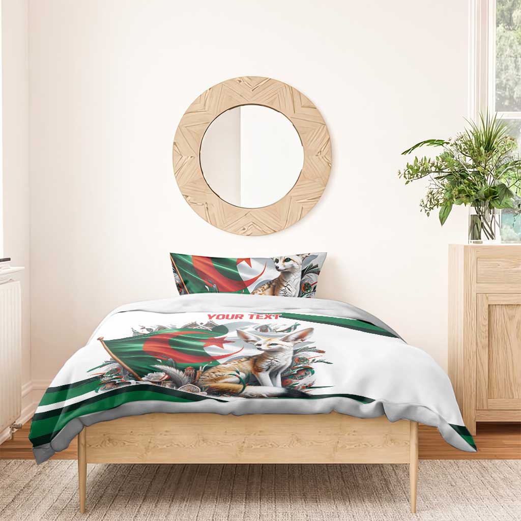 Algeria Fennec Fox Personalized Bedding Set with Algerian Culture and Nature LT9