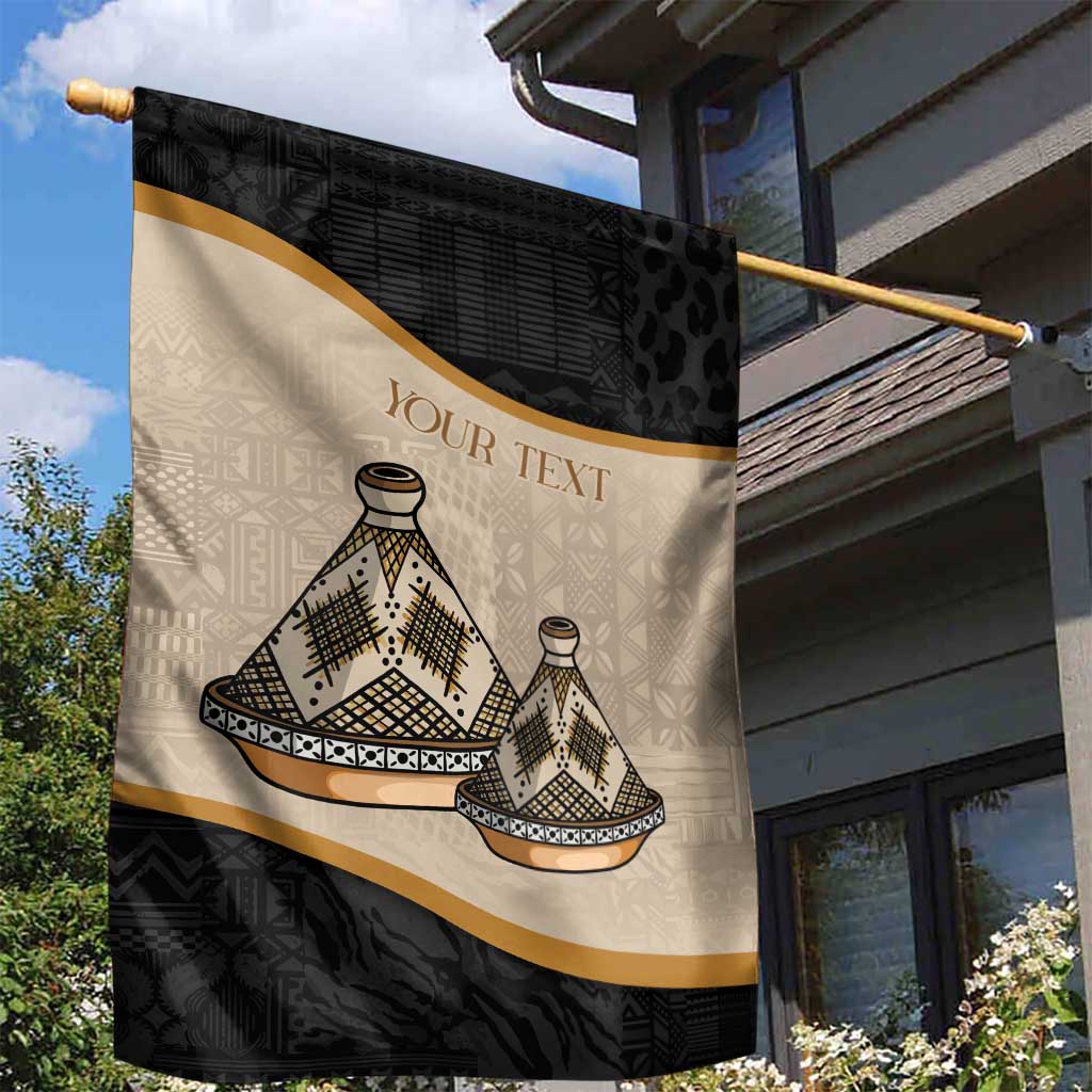 Algeria Tajine Dish Personalized Garden Flag with African Tribal Pattern LT9
