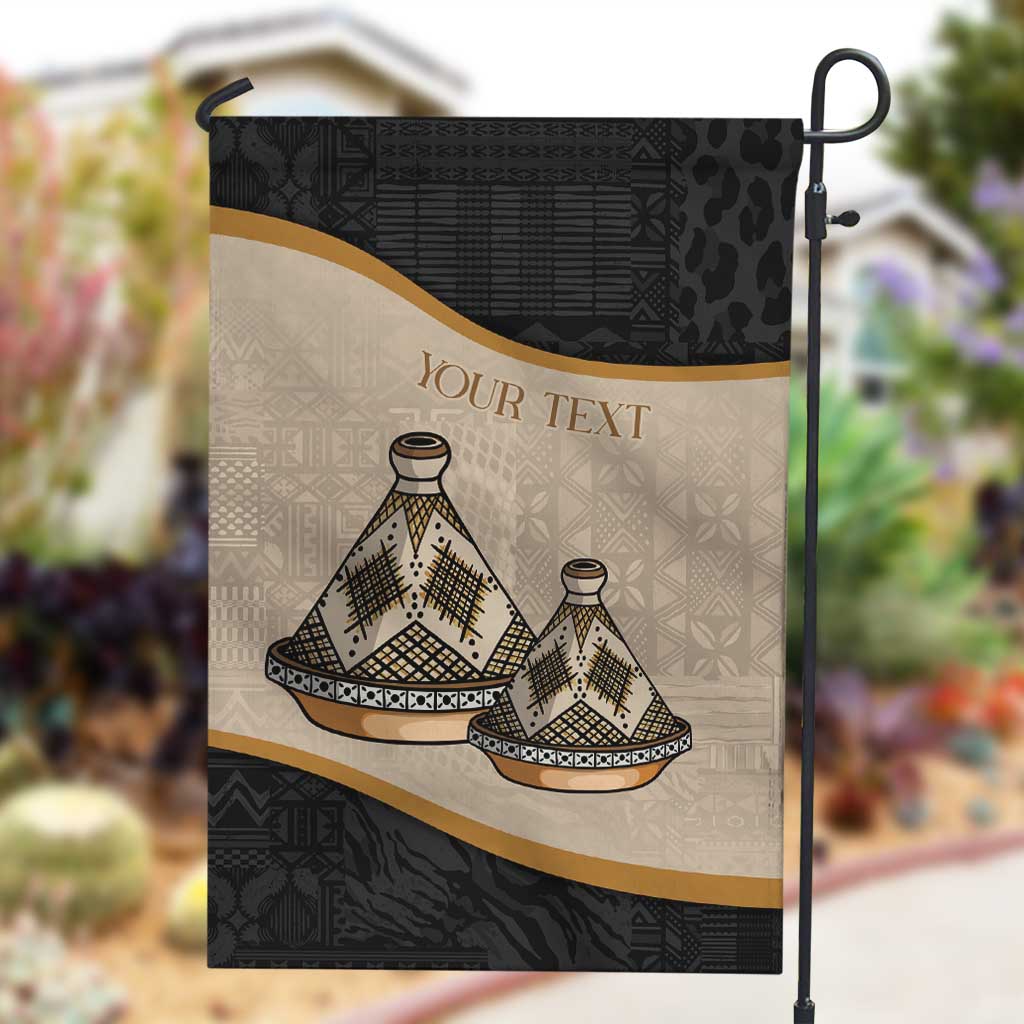 Algeria Tajine Dish Personalized Garden Flag with African Tribal Pattern LT9