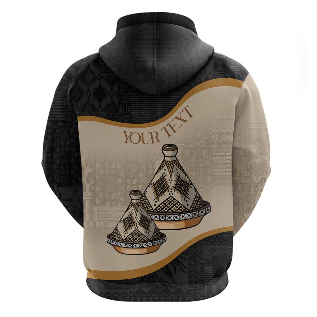 Algeria Tajine Dish Personalized Hoodie with African Tribal Pattern LT9