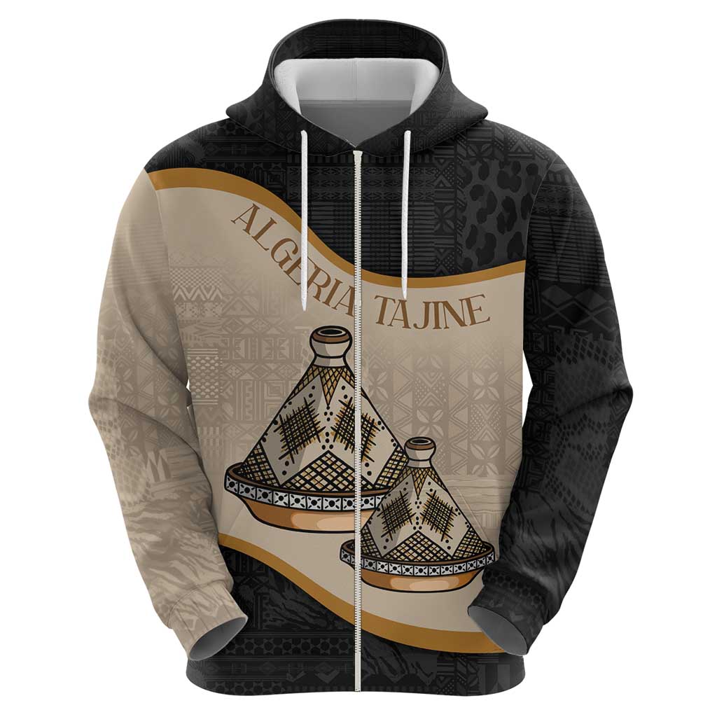 Algeria Tajine Dish Personalized Hoodie with African Tribal Pattern LT9